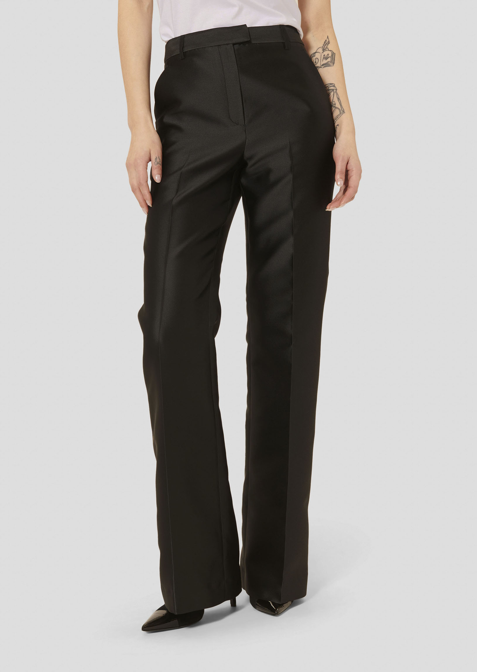 Pantalon Pitt-Noir en Polyester