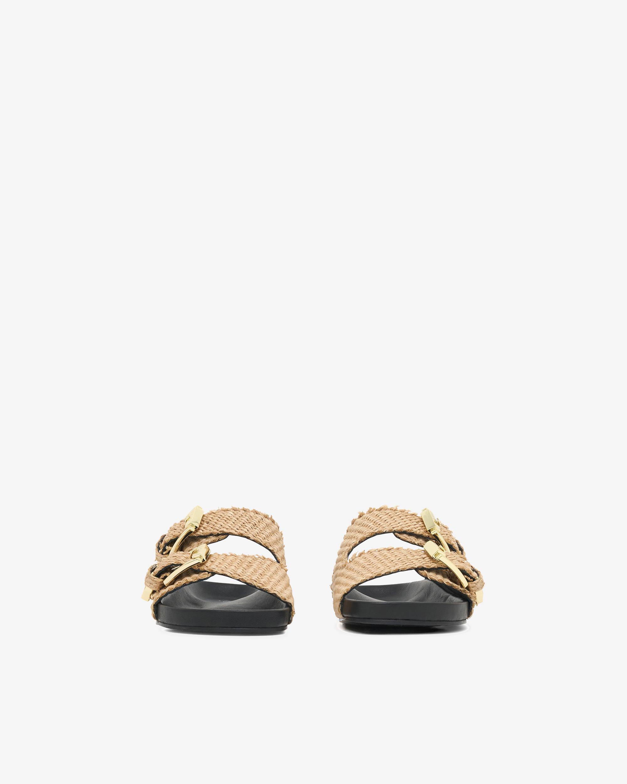 Mules Plates Billie Raffia