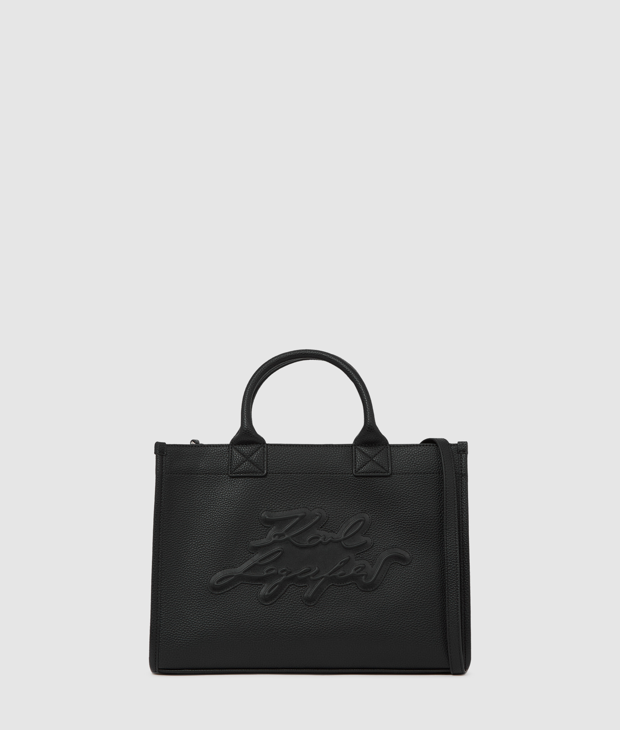 K/SHOPPER TEXT TOTE