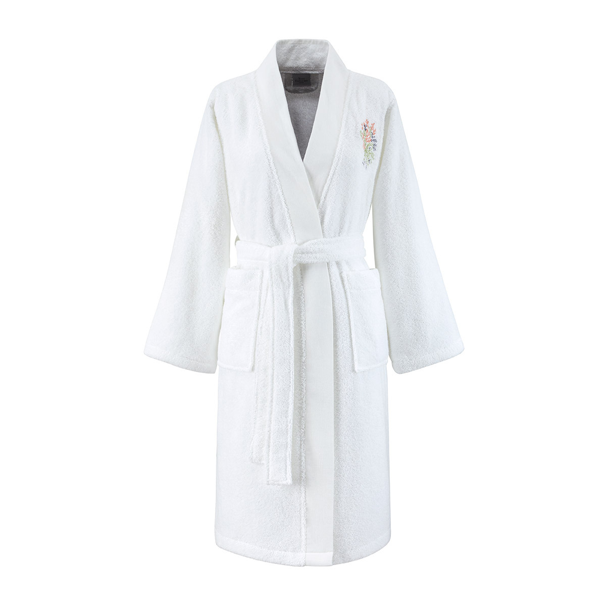 Yves Delorme - Peignoir de bain en coton modal 450 g/m², Naïades