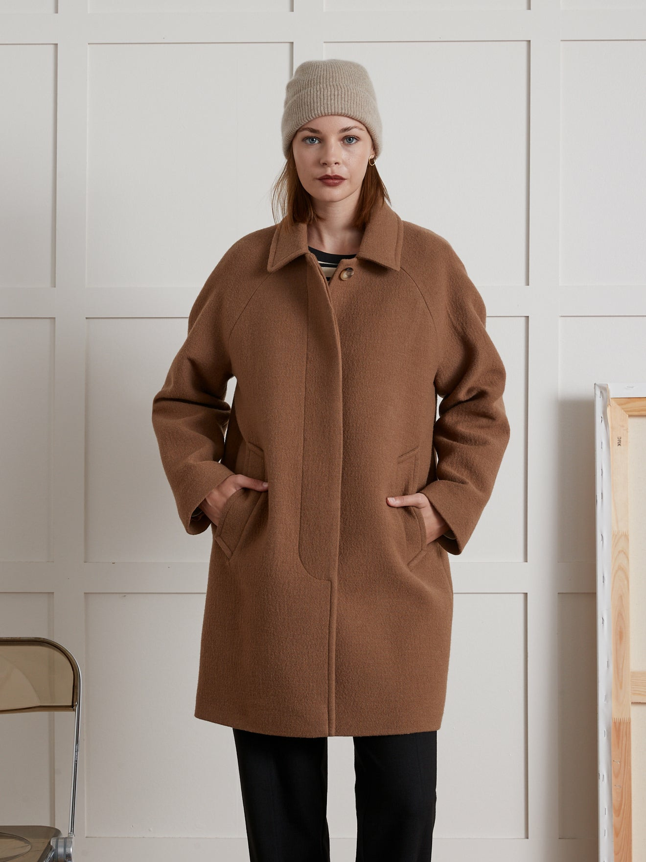 MANTEAU OEUF RAGLAN