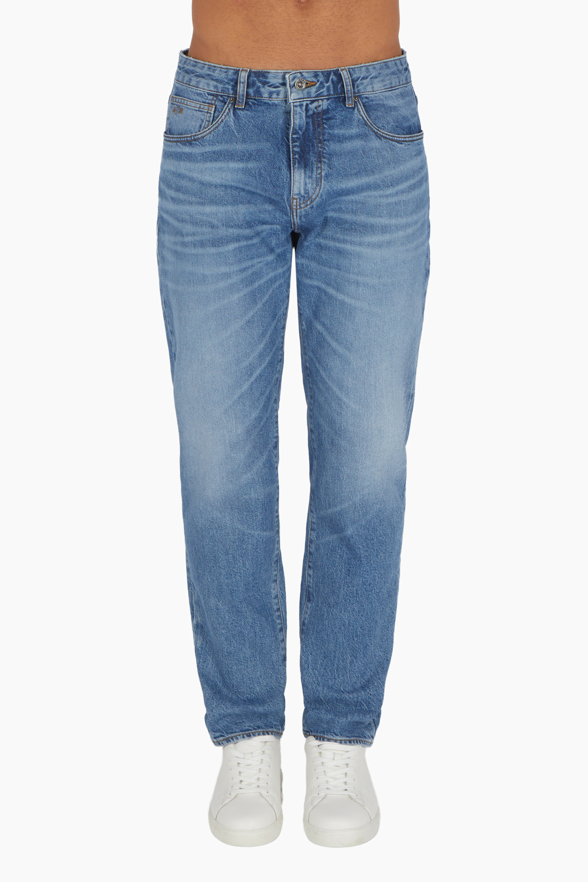 Pantalon 5 poches - denim indigo