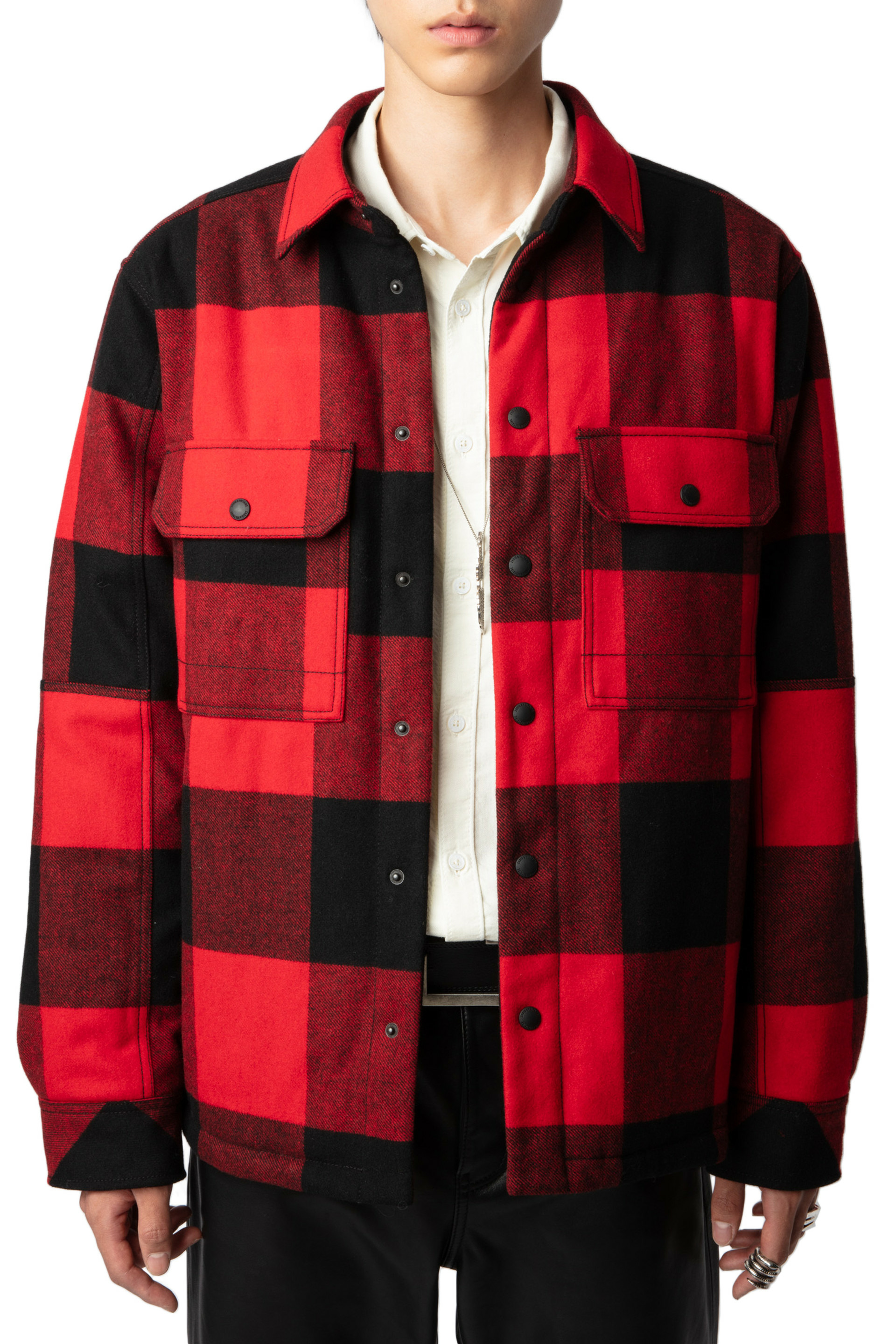 TROP WOOL PADDED CHECK