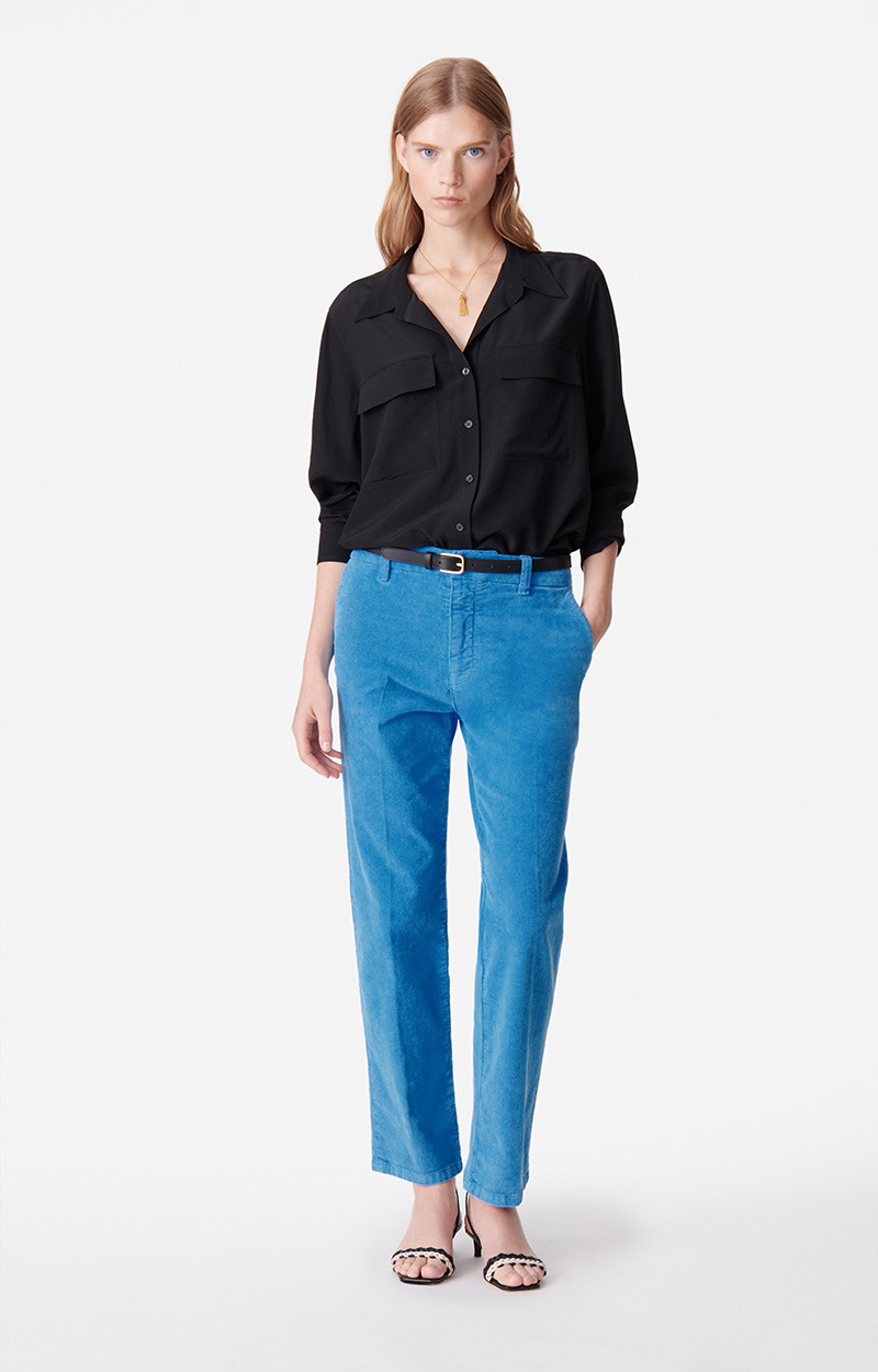 Pantalon Dandy En Coton Mélangé