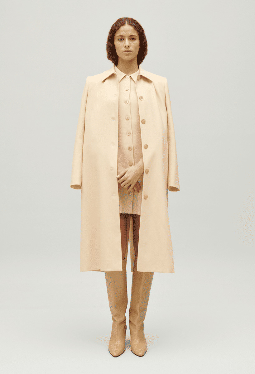 Manteau beige