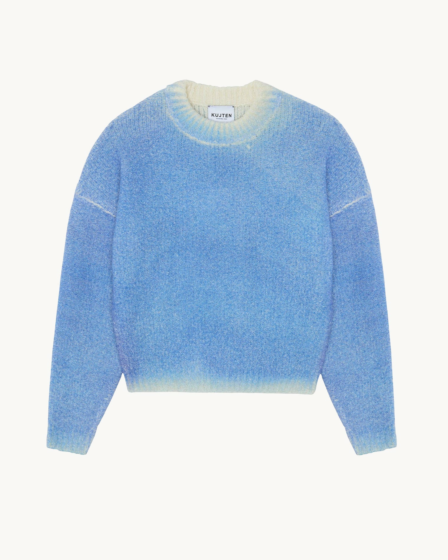 Pull Romelie Spray bleu ciel chiné
