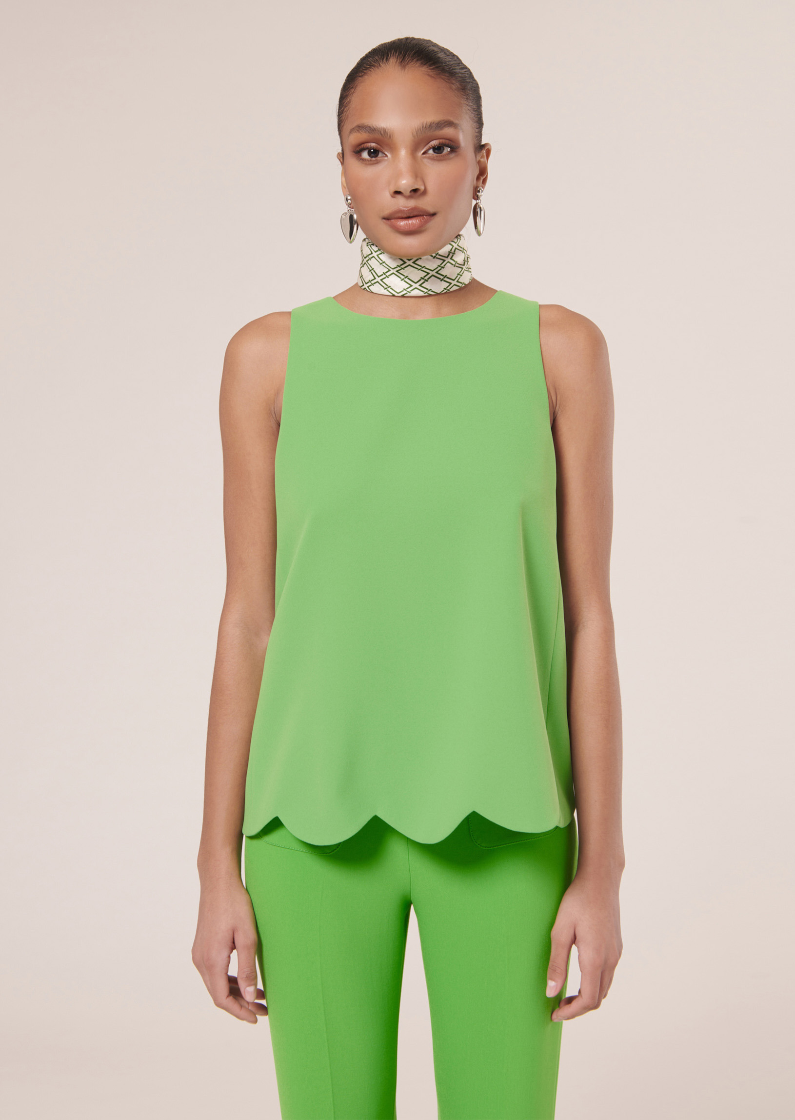Top Tabo-Vert en Polyester