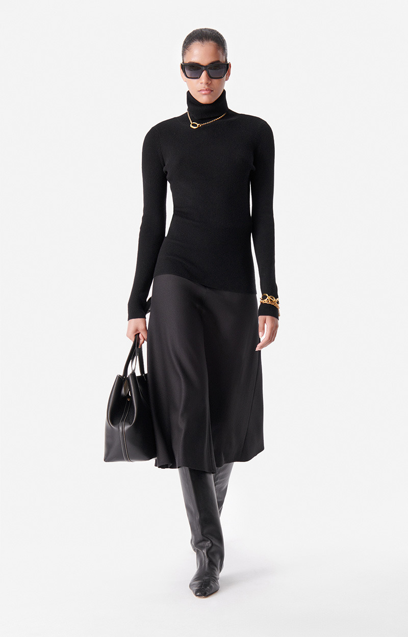 Jupe Boushra En Viscose Mélangée