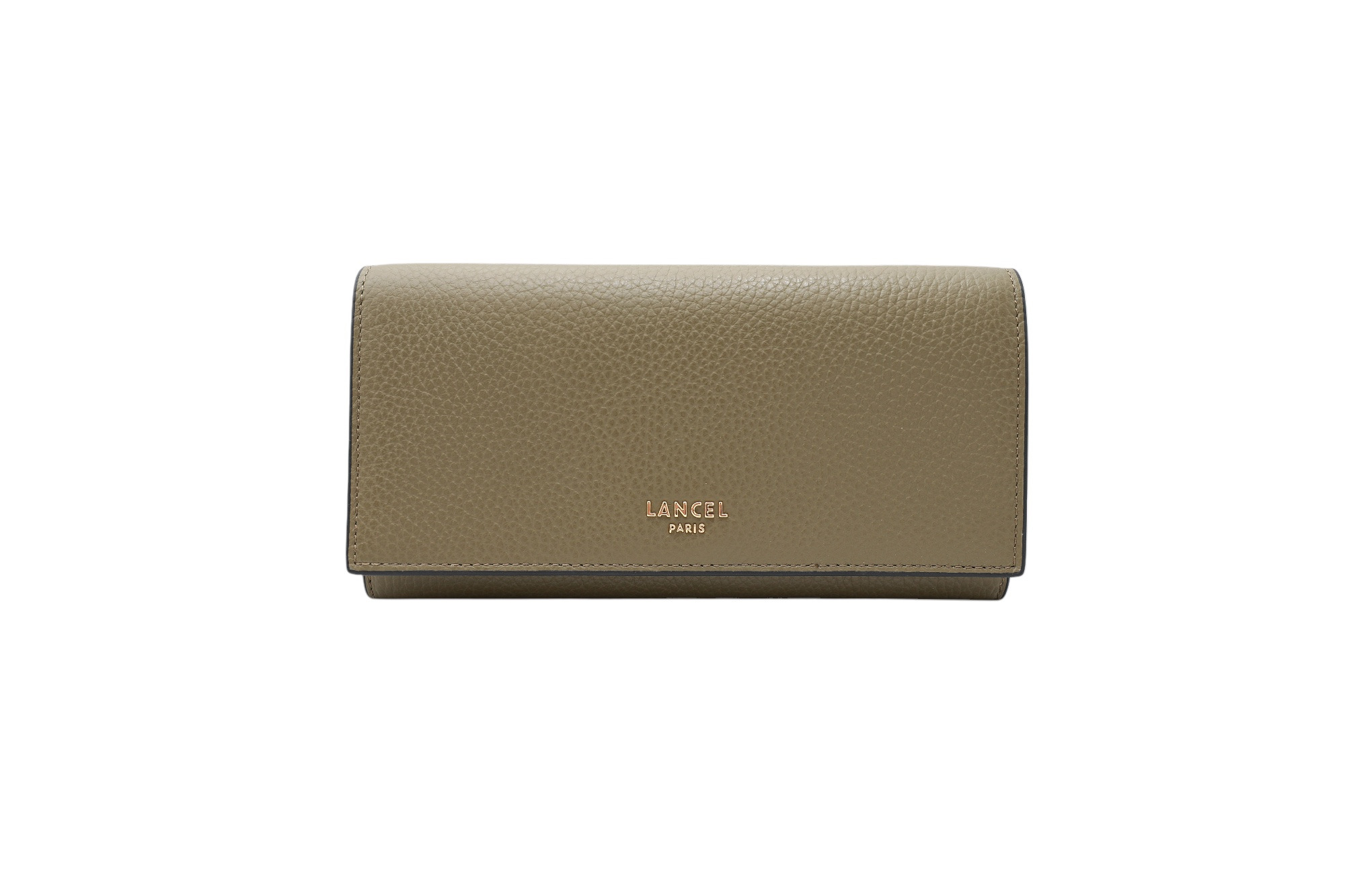 Lettrines de Lancel - Portefeuille Long Rabat - Kaki