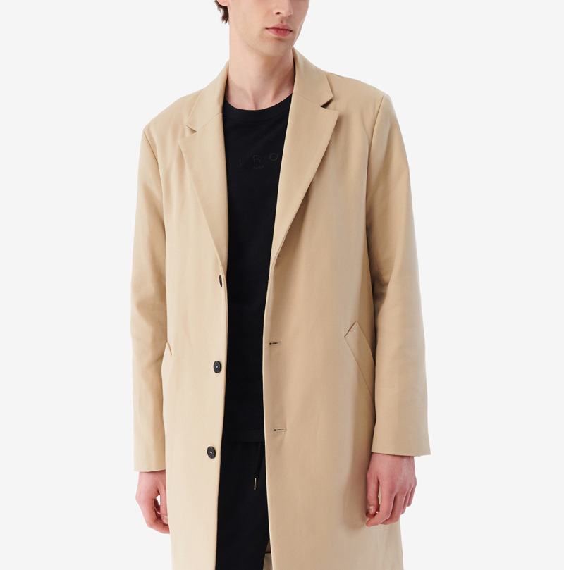 Manteau Long Col Tailleur Noe