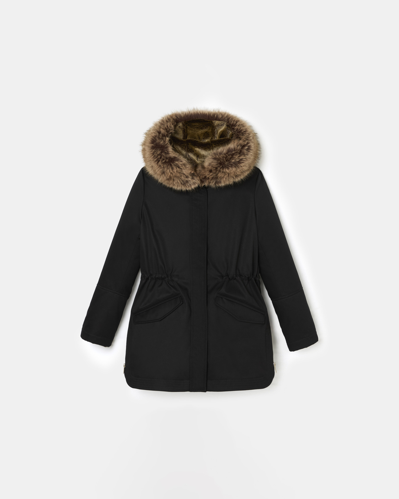 Parka Piriaf Noir en Coton