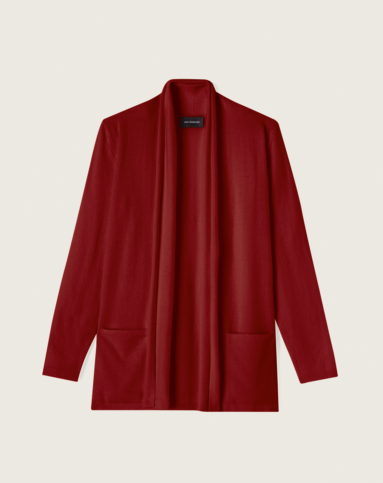 Veste cosy - Femme - ROUGE CRANBERRY