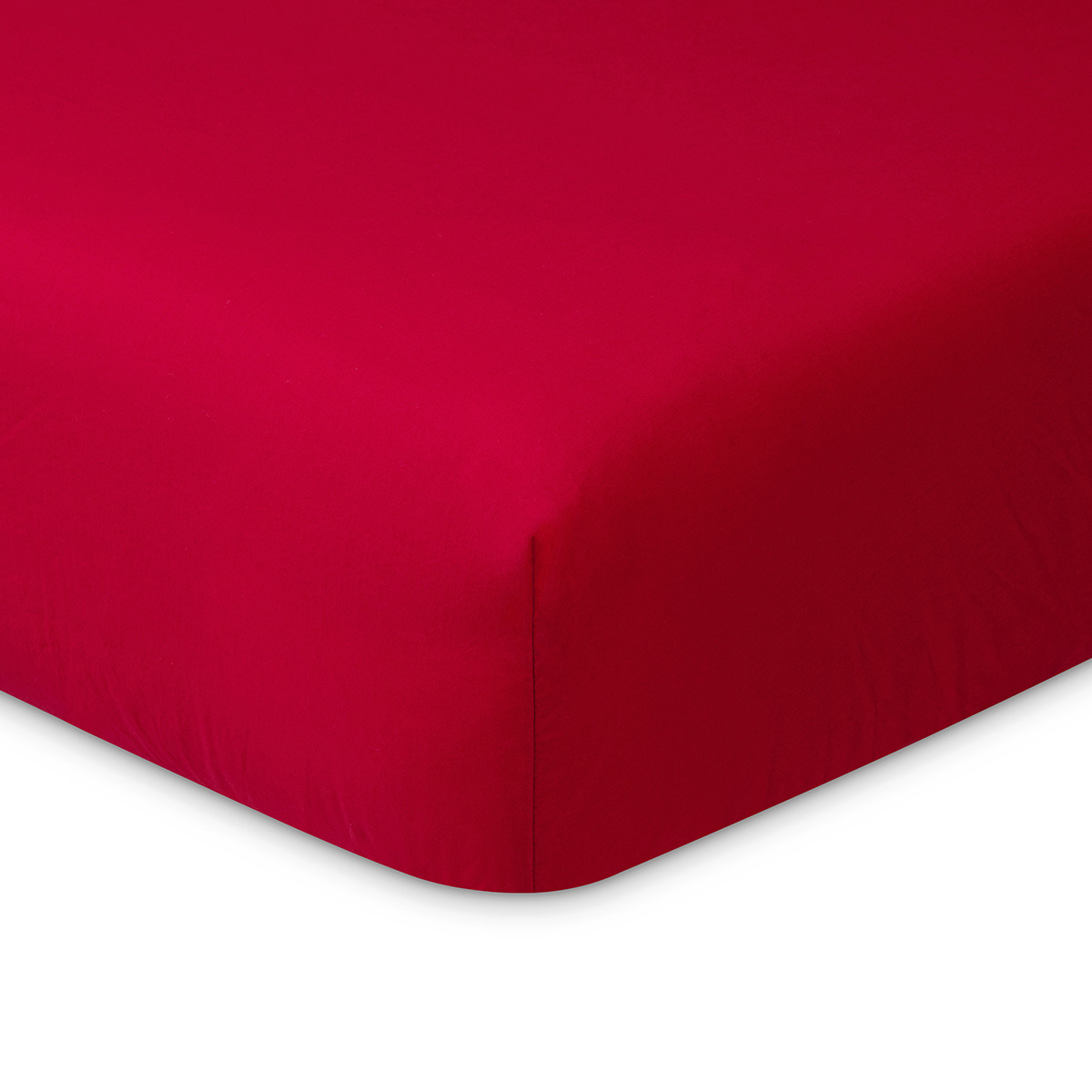 Lacoste - Drap housse en percale de coton vert, L Chic