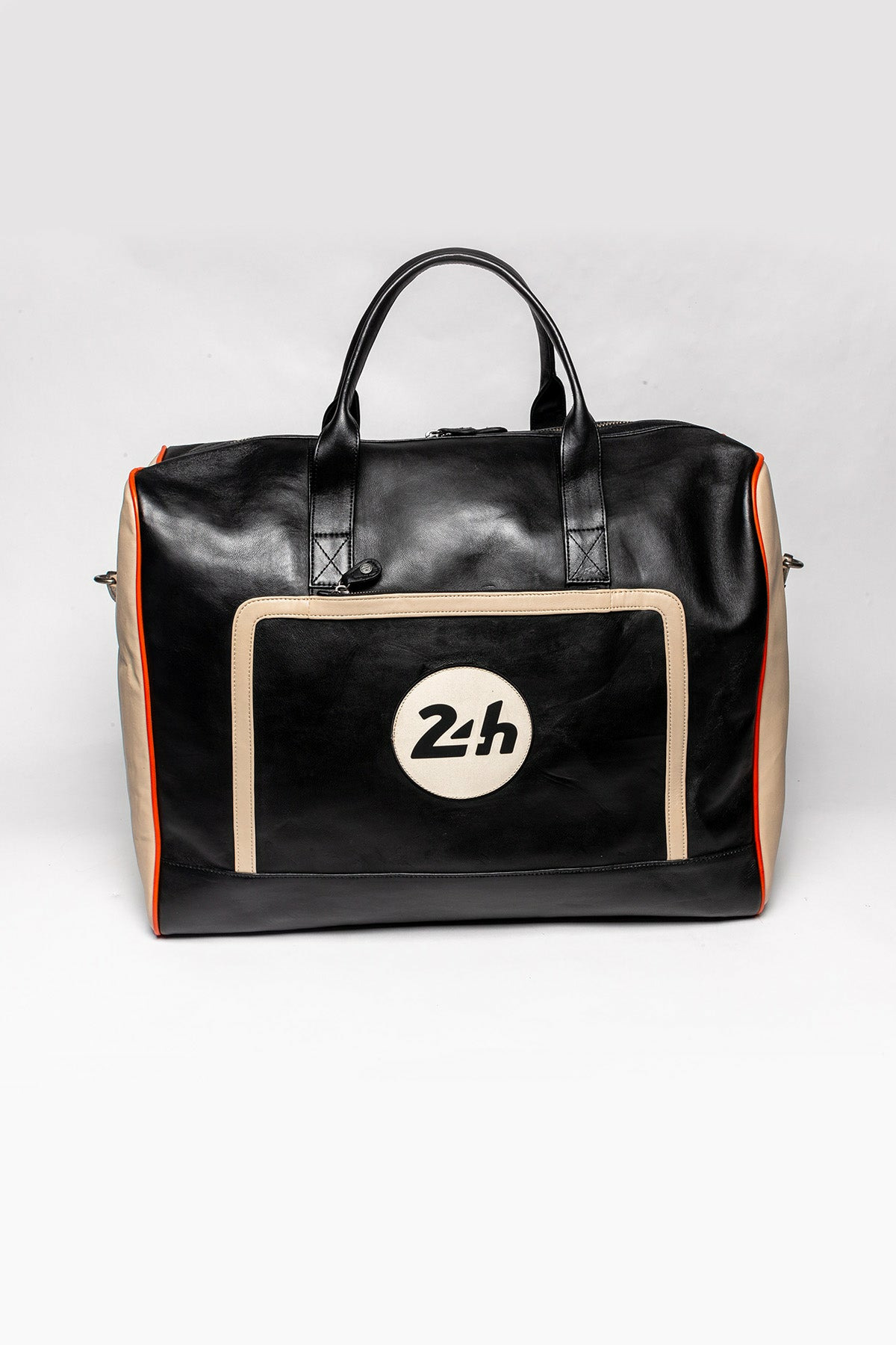 Sac cuir 24H Le Mans 72H Harrisson noir