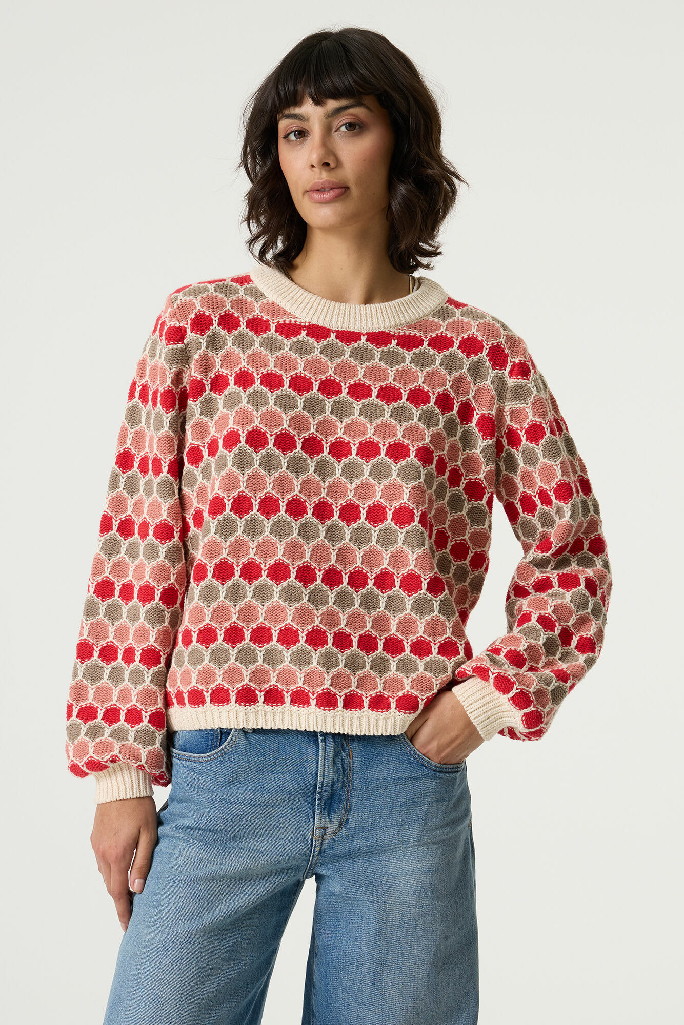 Women Sweater Red