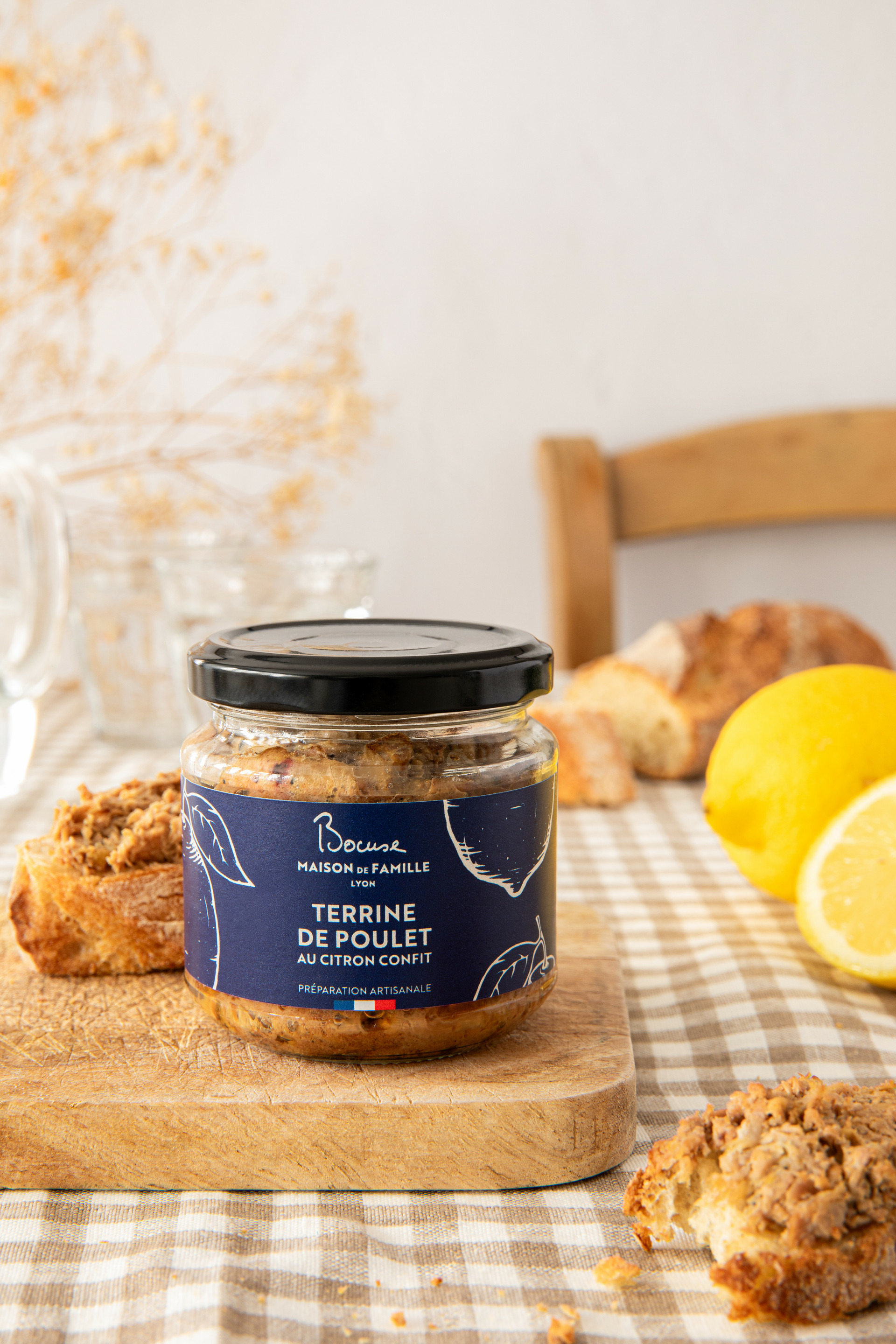Terrine de Poulet au citron confit