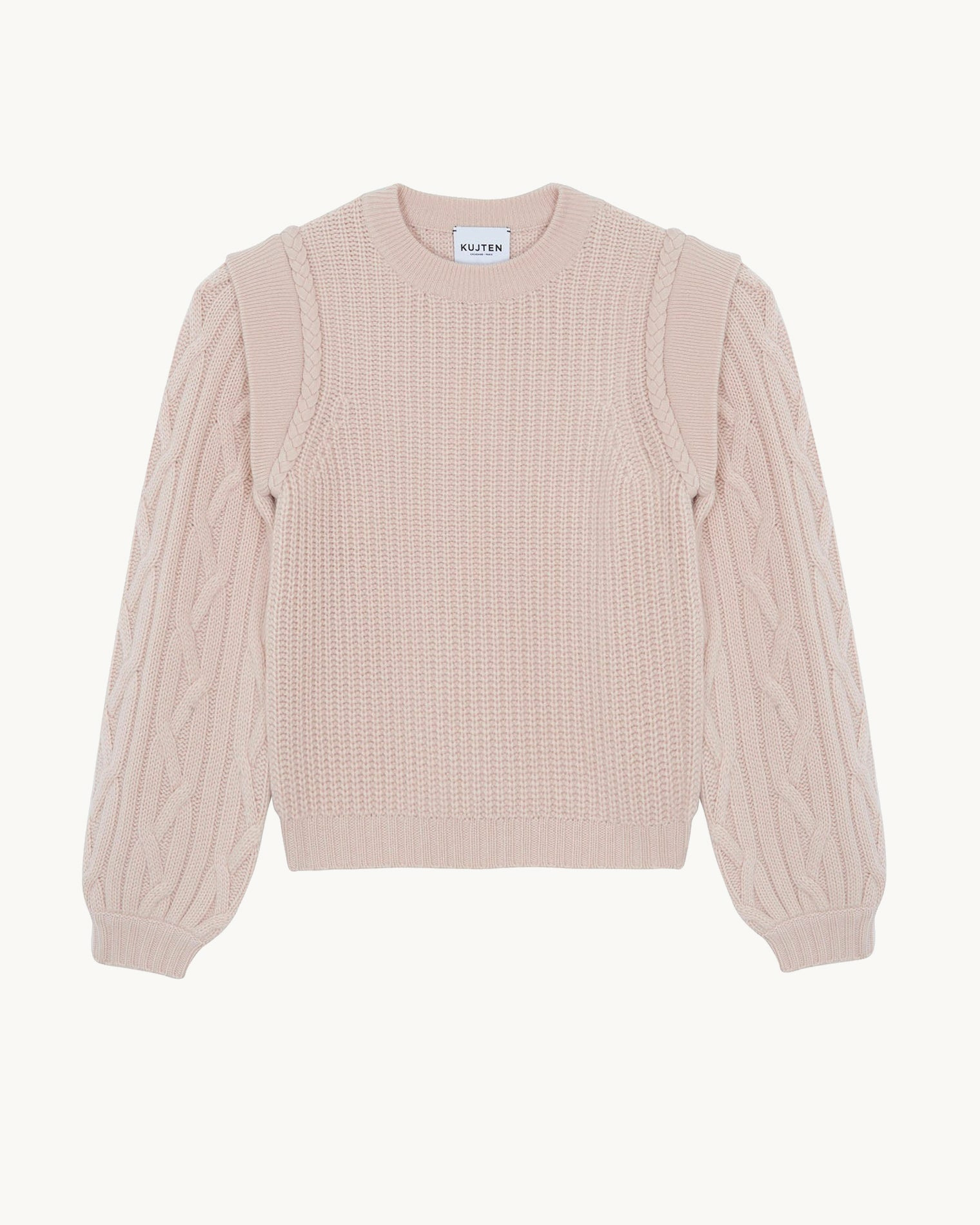 Pull Iza rose poudre