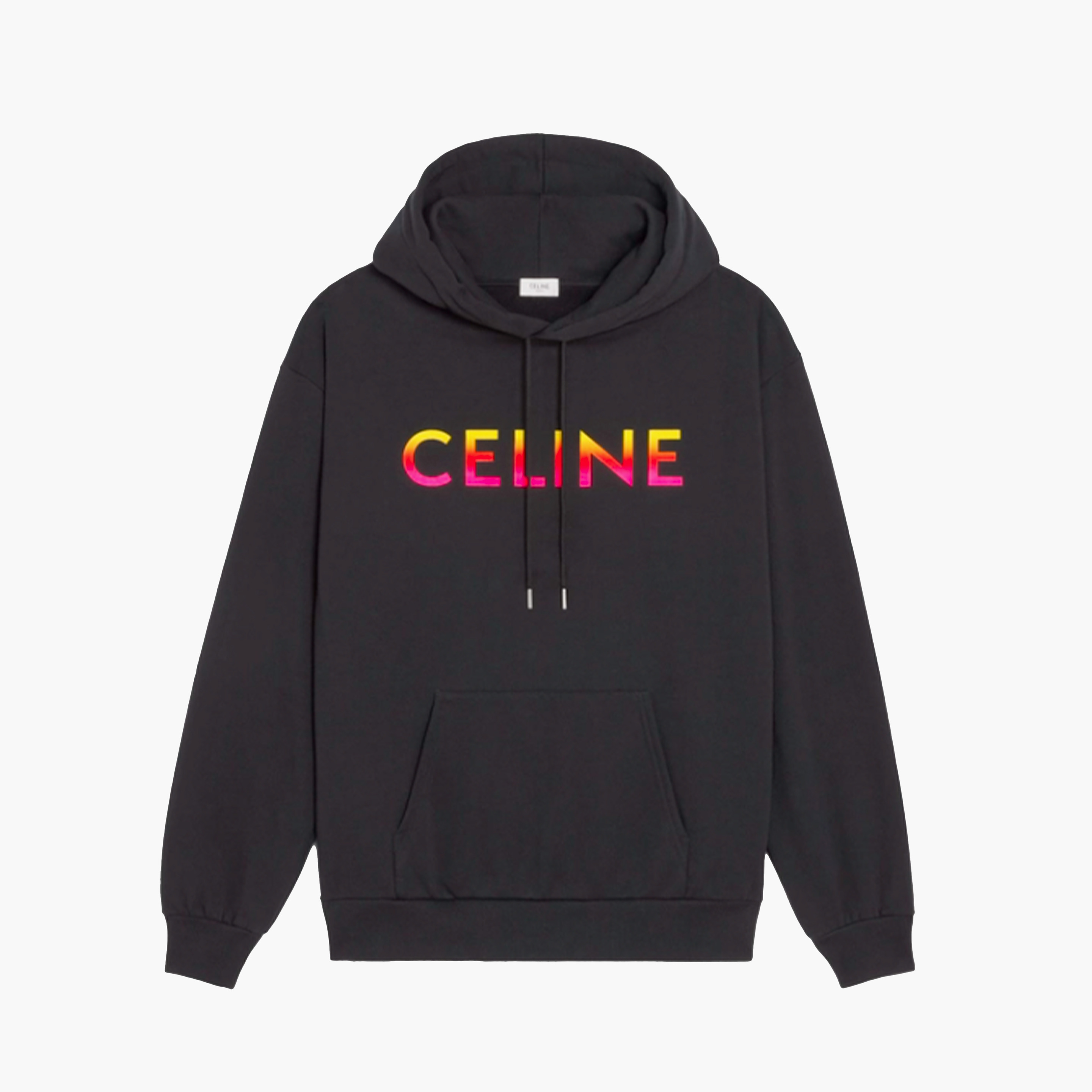 Celine Hoodie Logo Fade Noir