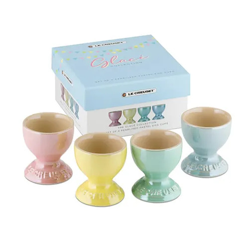Coffret de 4 coquetiers (Chiffon Pink, Soleil, Cool Mint, Coastal Blue)