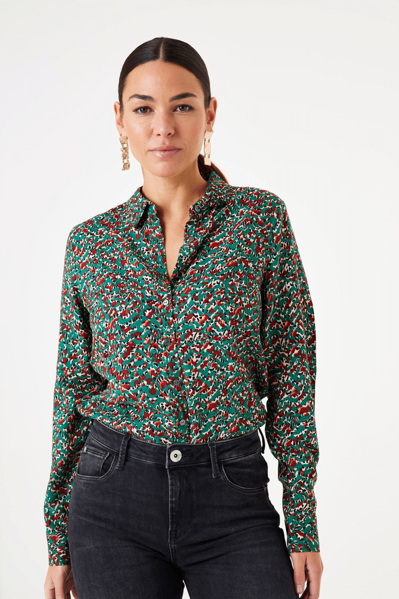 Women Shirt Green