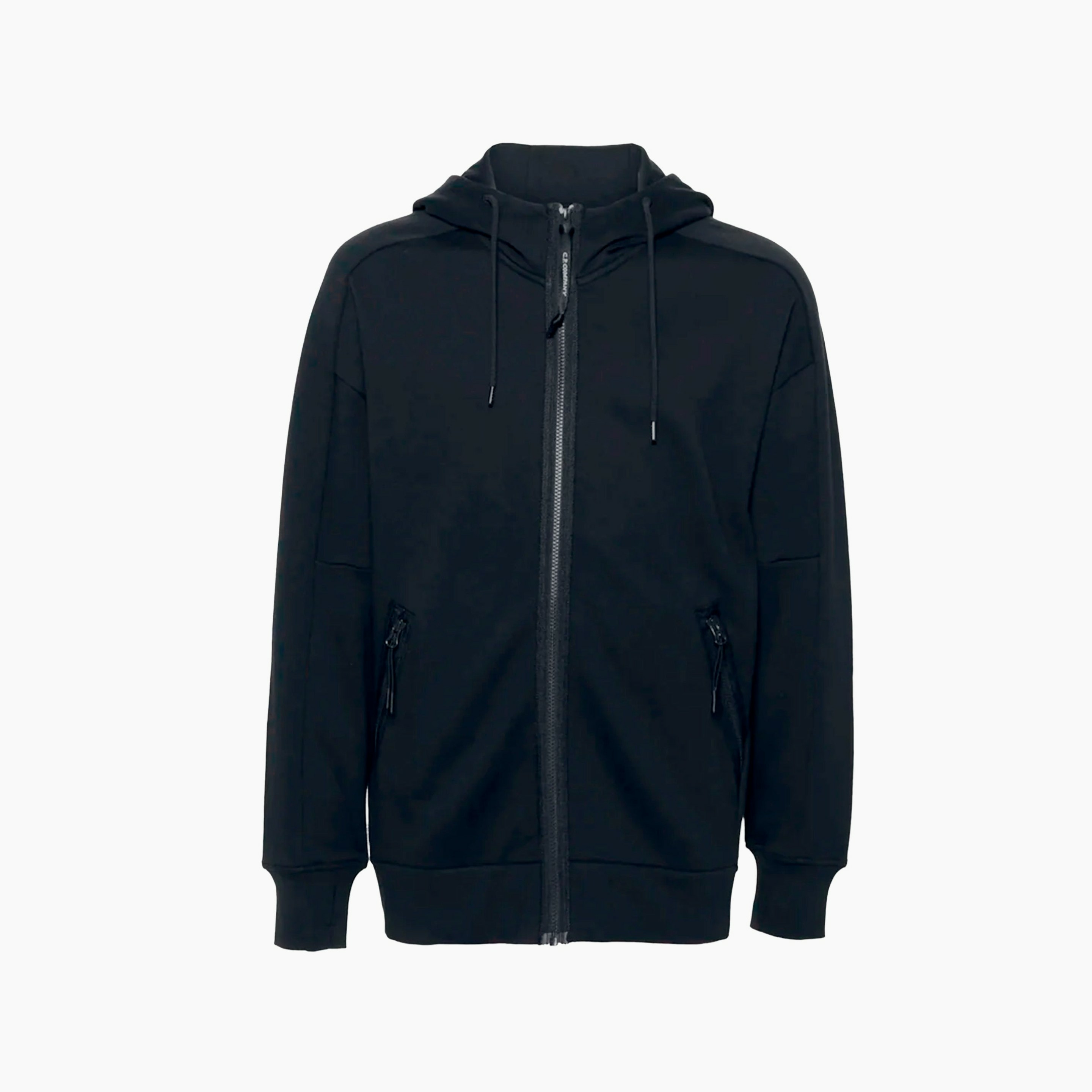 CP Company Hoodie Zip Goggle Bleu Marine