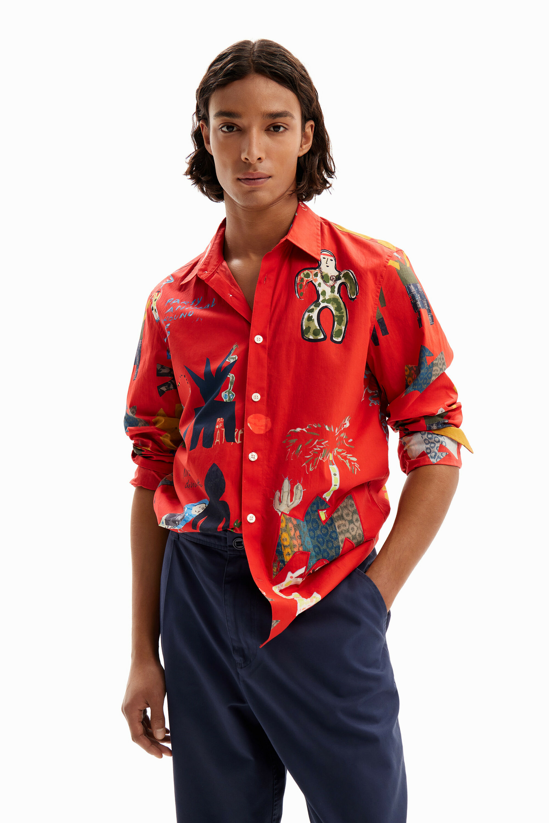 CHEMISE A MANCHE LONGUE RENALDO