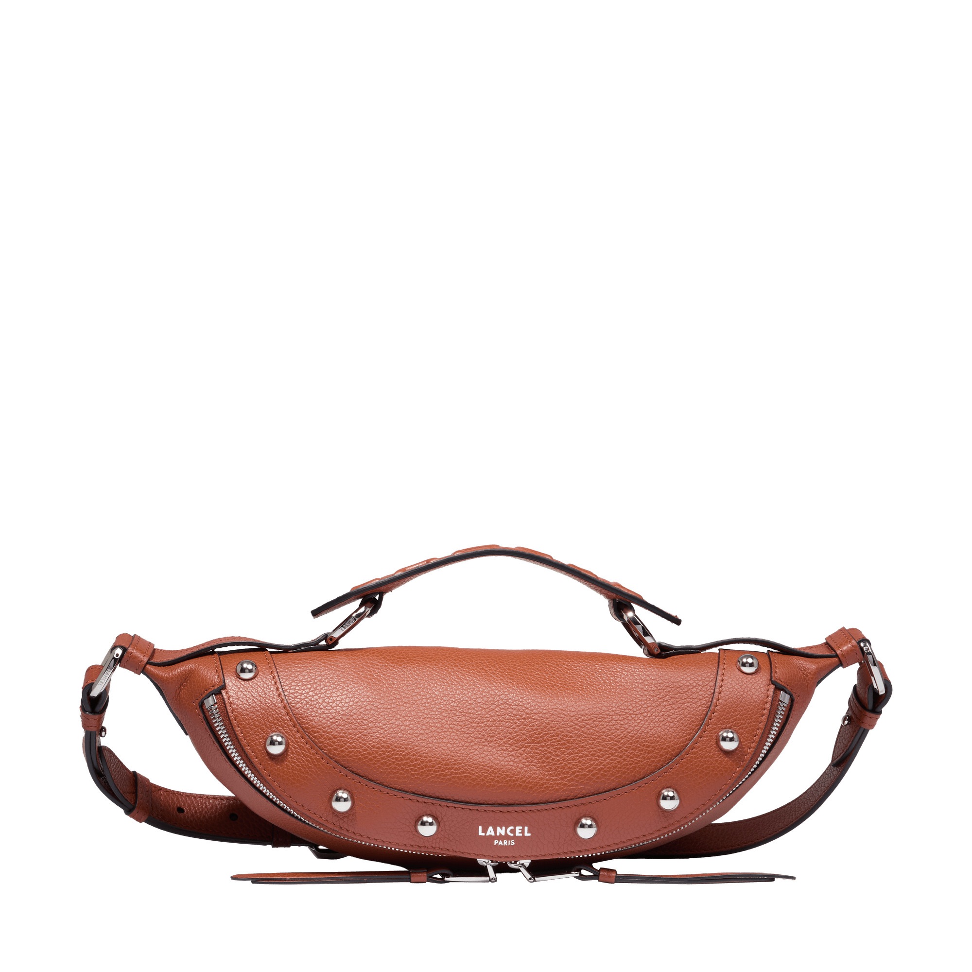 ORIGAMI DE LANCEL - SAC PORTE CROISE ZIPPE S - Sienne