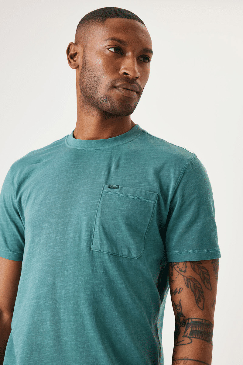 Men T-shirt Green