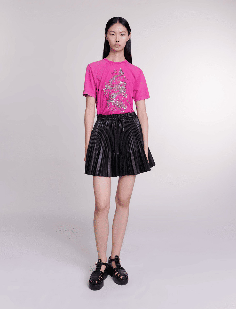 Tee-shirt à strass