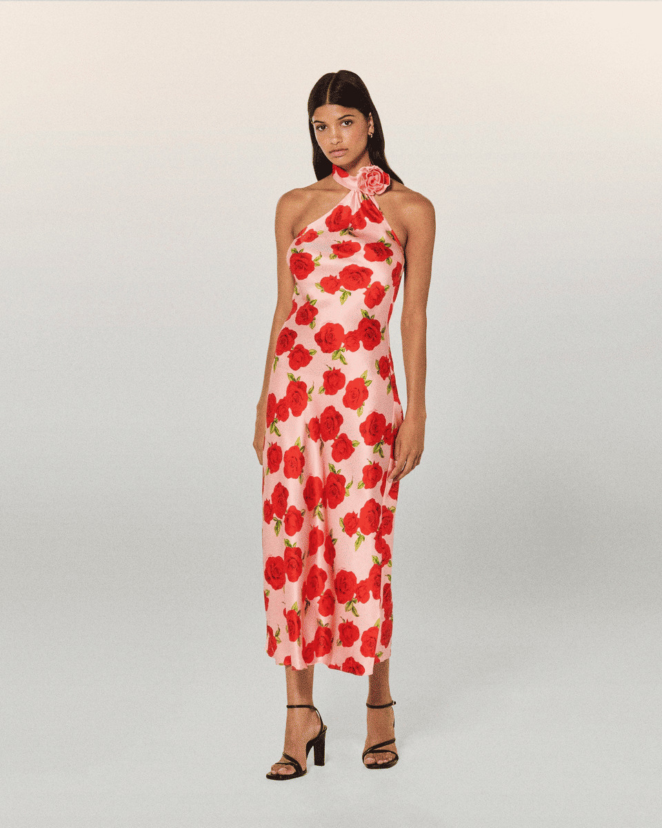 Robe Longue Asymétrique Sienna