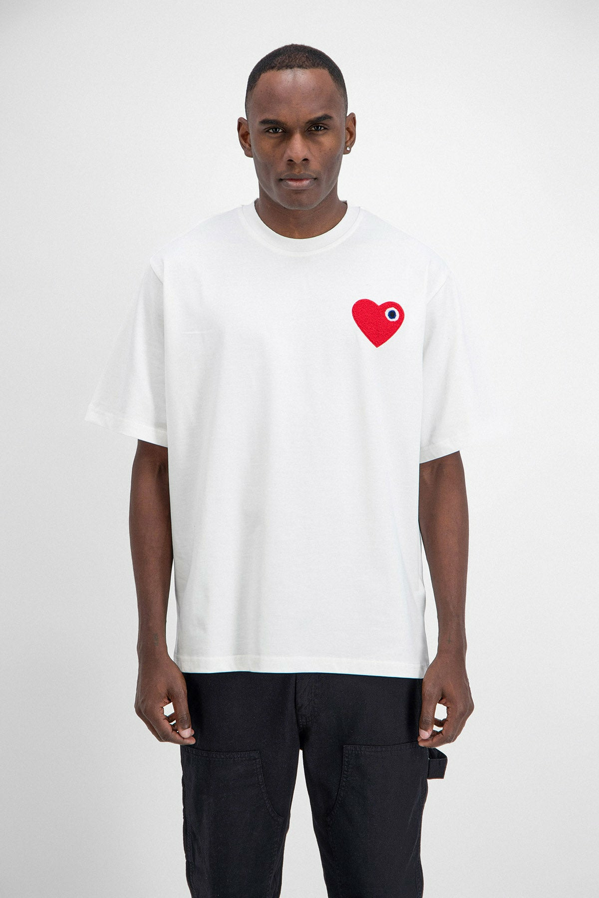 T-SHIRT COEUR CHIC