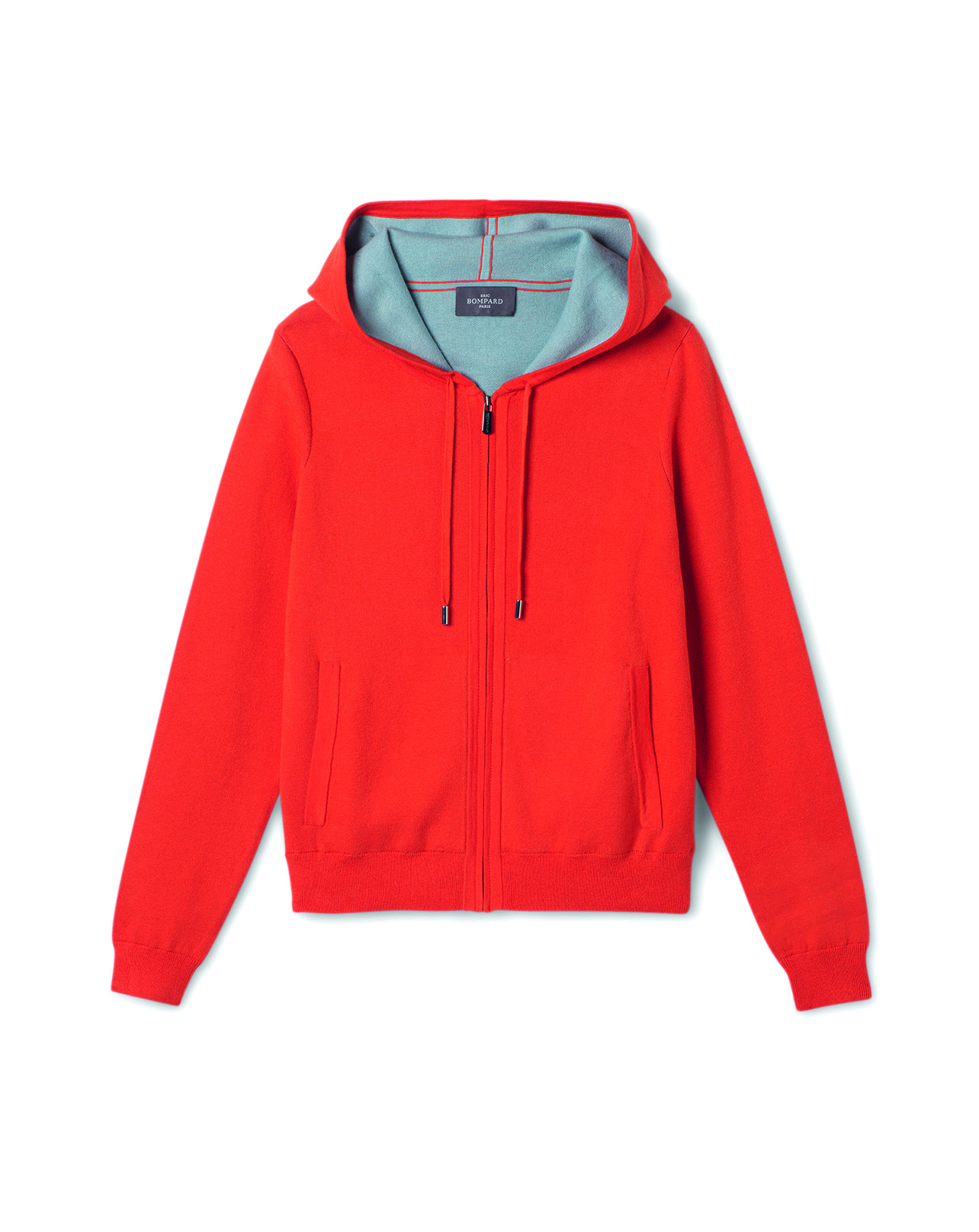 Hoodie zippé double face - Femme - SOLARO/BLEU GLAZ