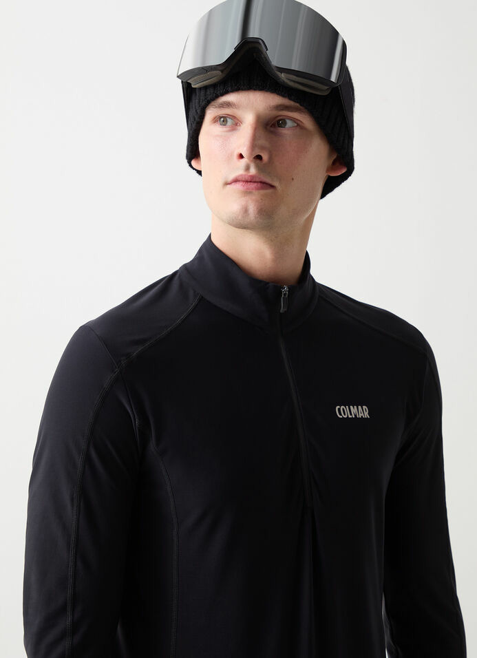 Maille thermique de ski extensible