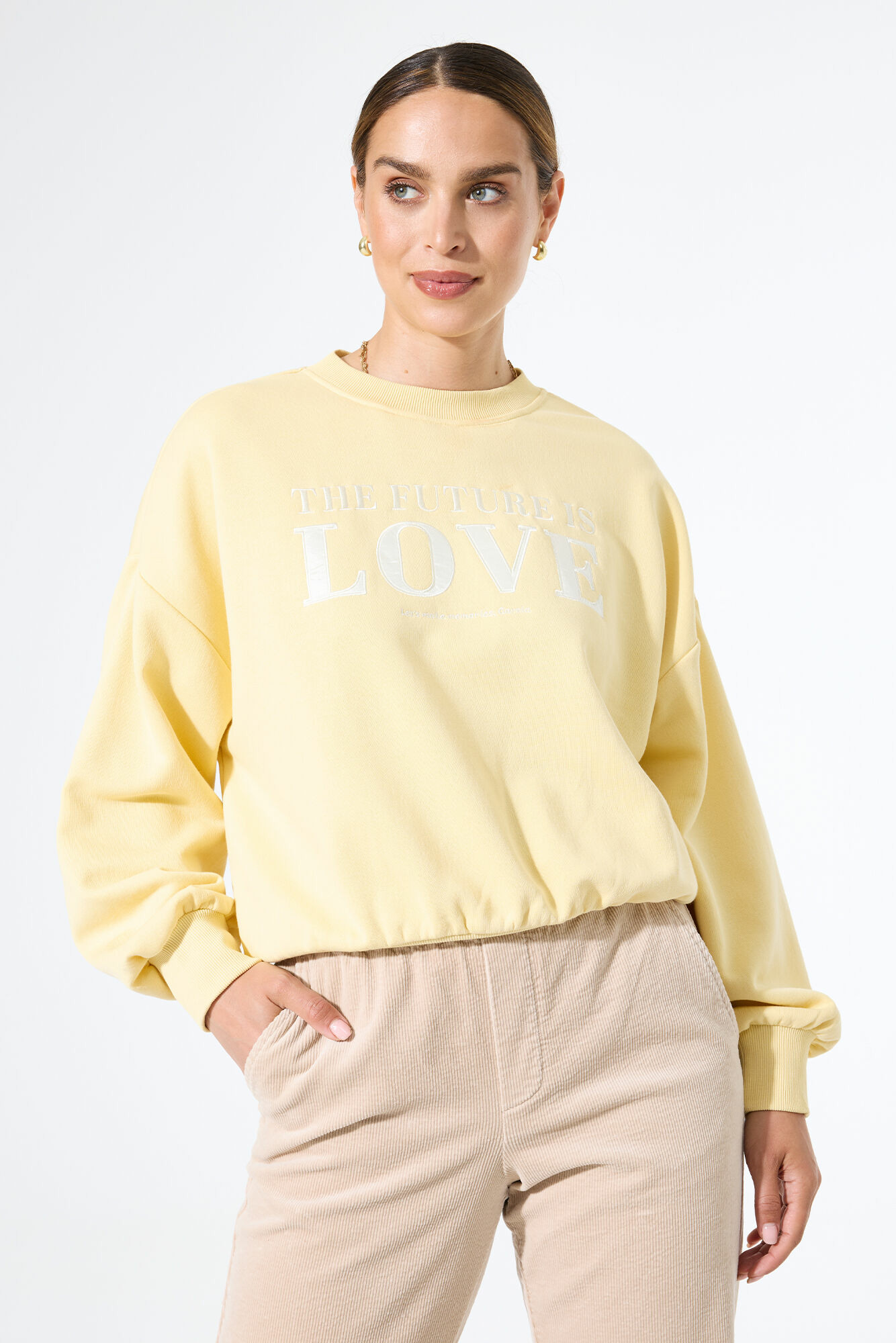 Women Sweater Yellow
