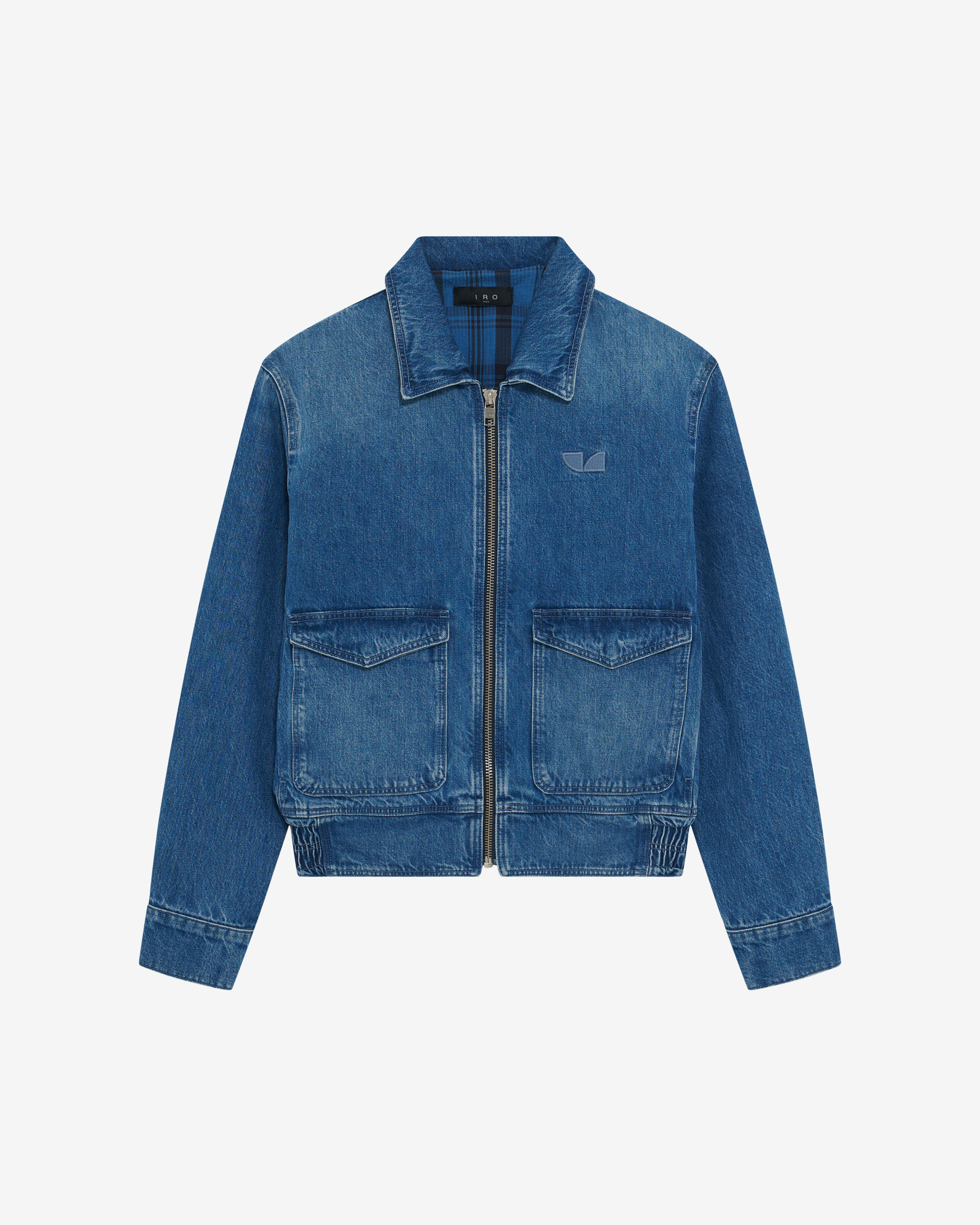 Blouson En Jean À Logo Amil