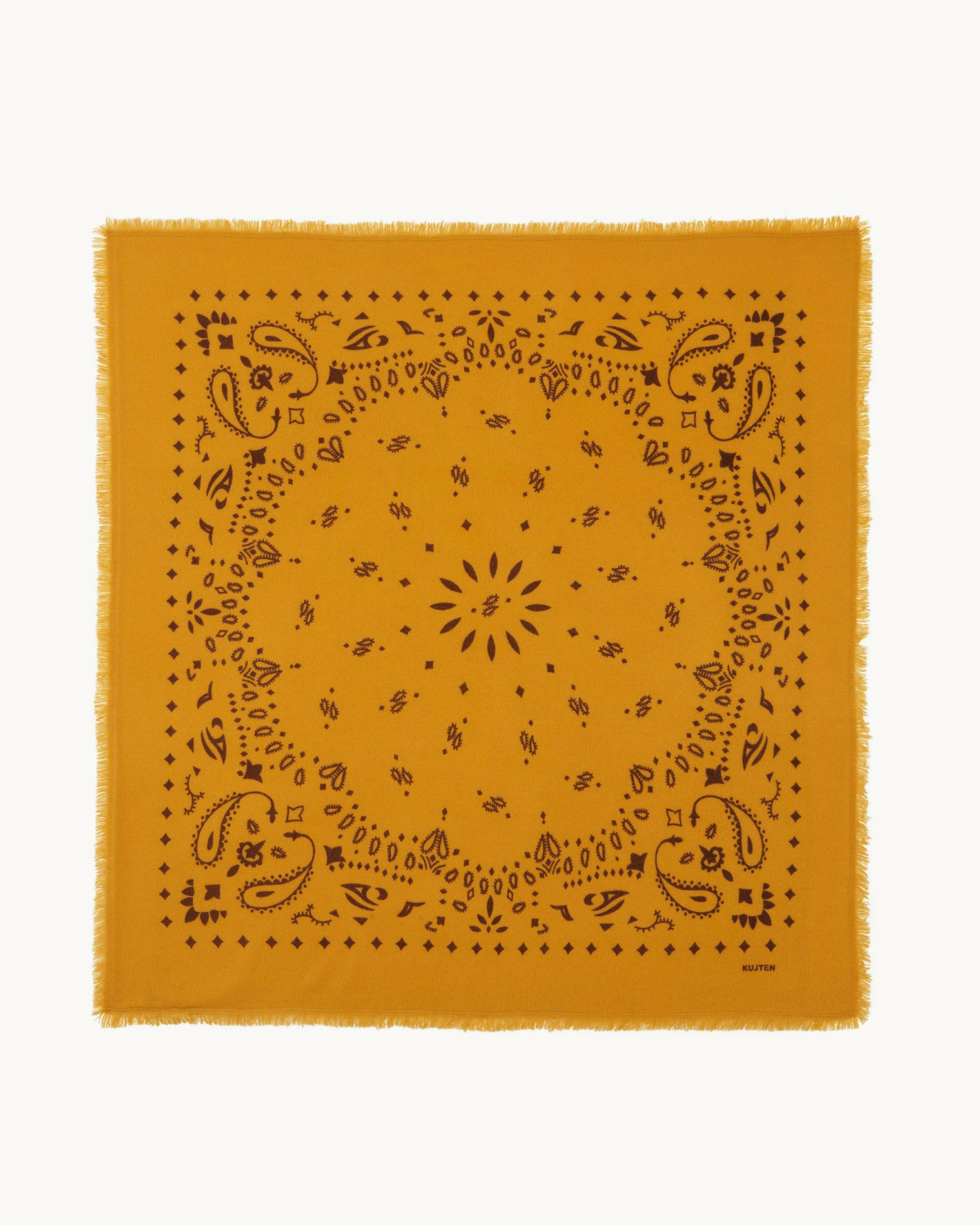 Grand Bandana Hachiko Grand Bandana Cachemire Imprimé, 2 fils