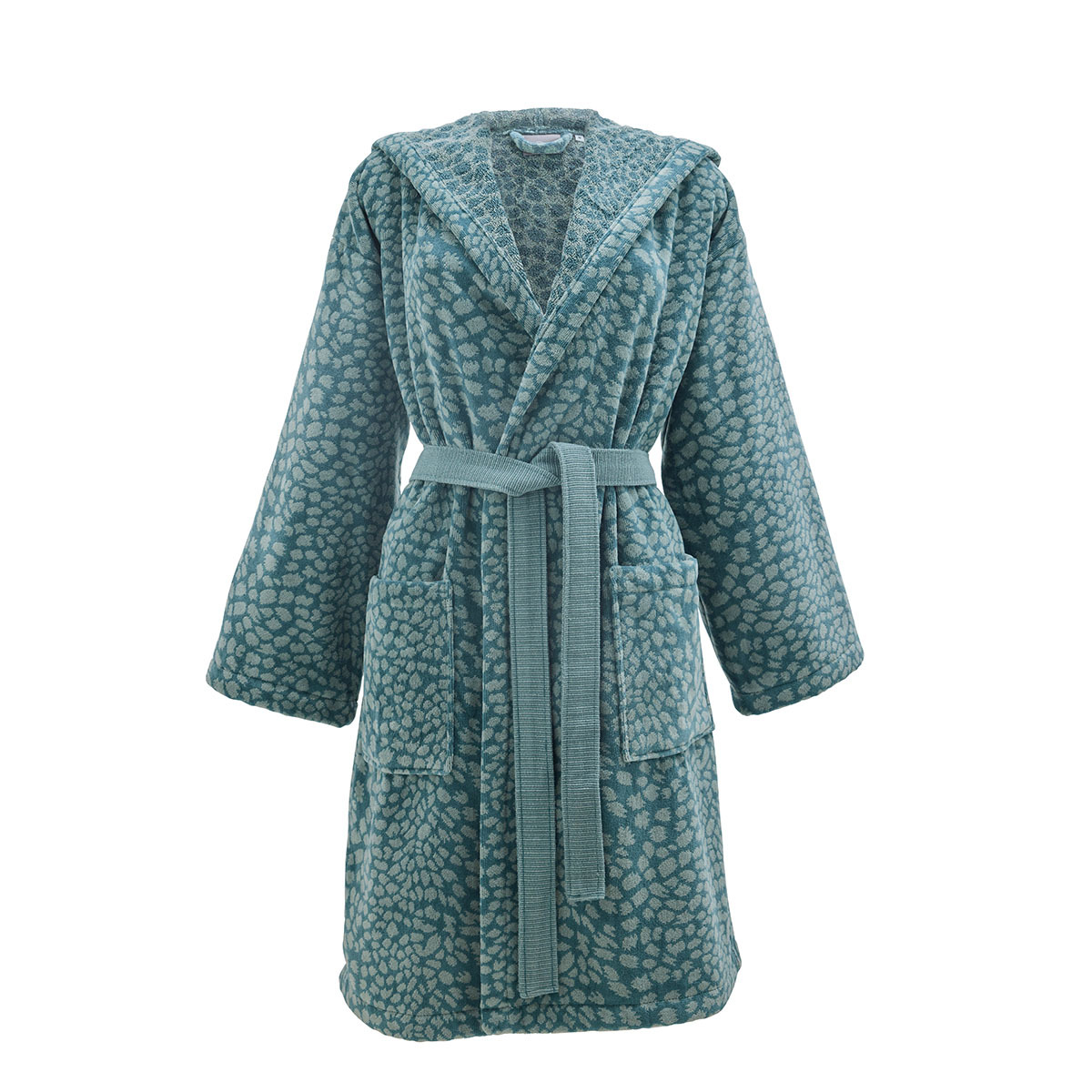 PEIGNOIR À CAPUCHE | Imaginaire - Bleu nuit