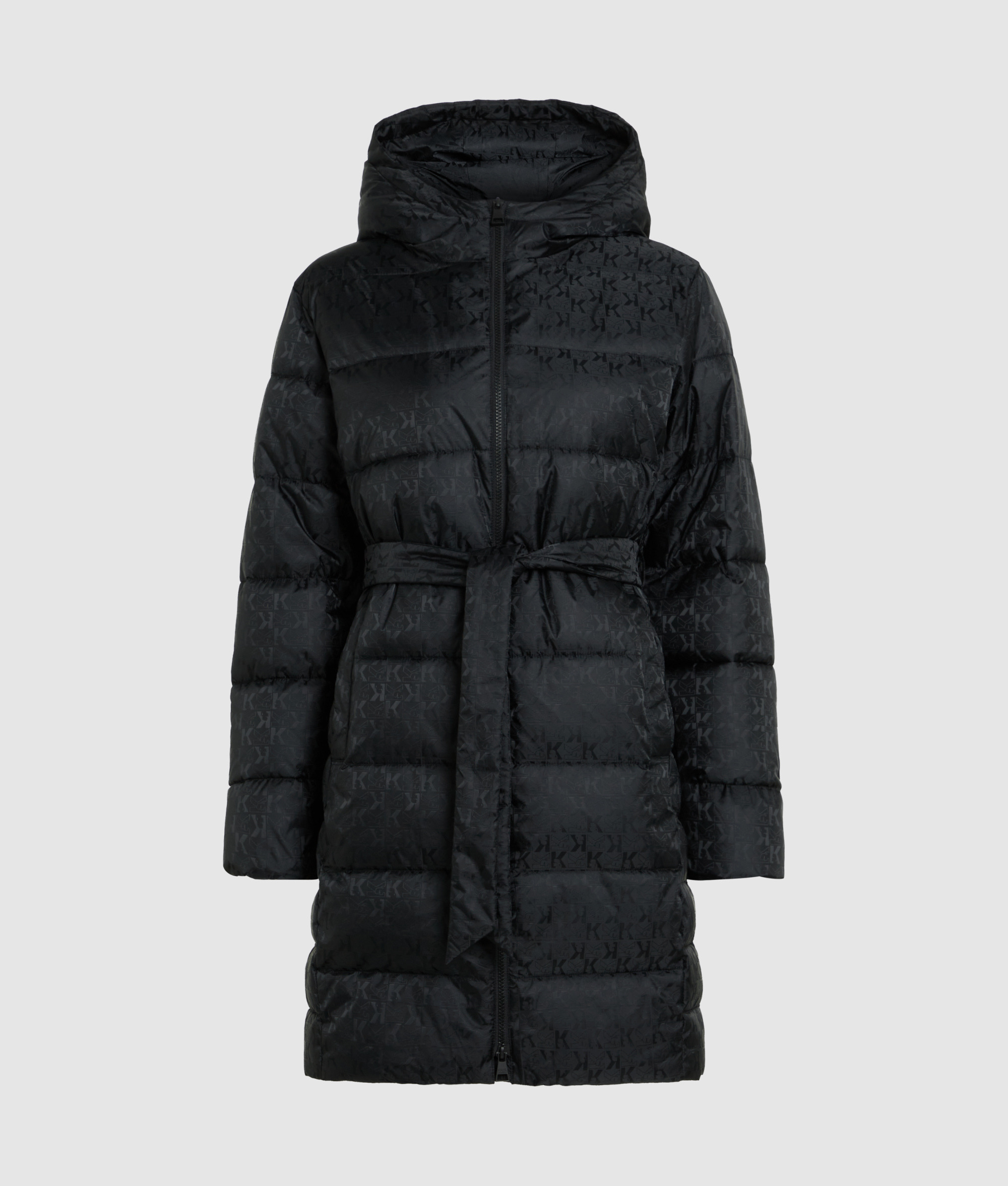 K JACQUARD PUFFER