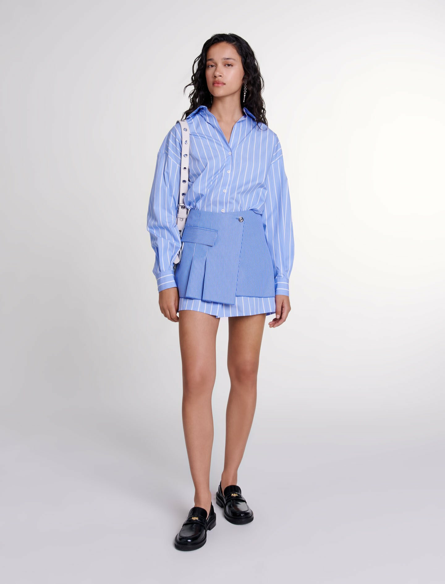 Robe 2-en-1 à rayures