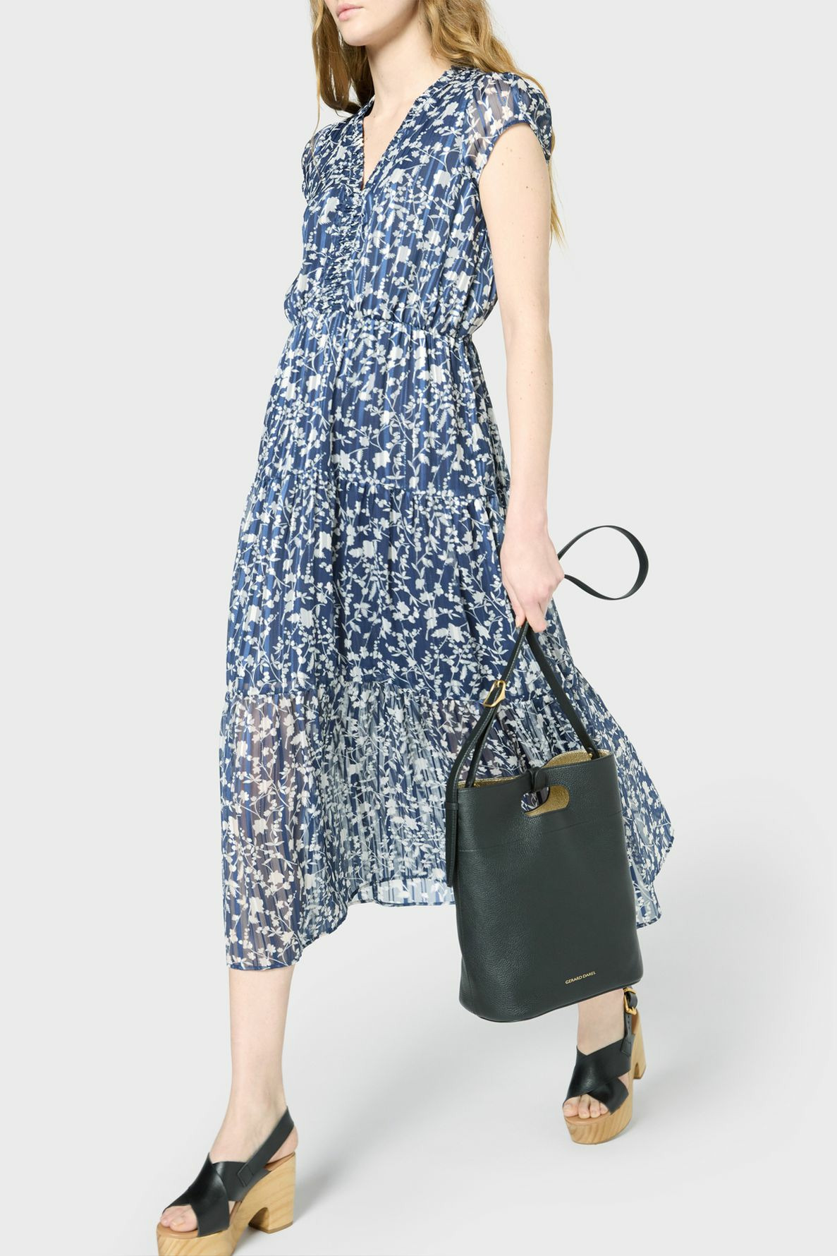 Sac D-Light Ava En Cuir Int Métallisé Ava