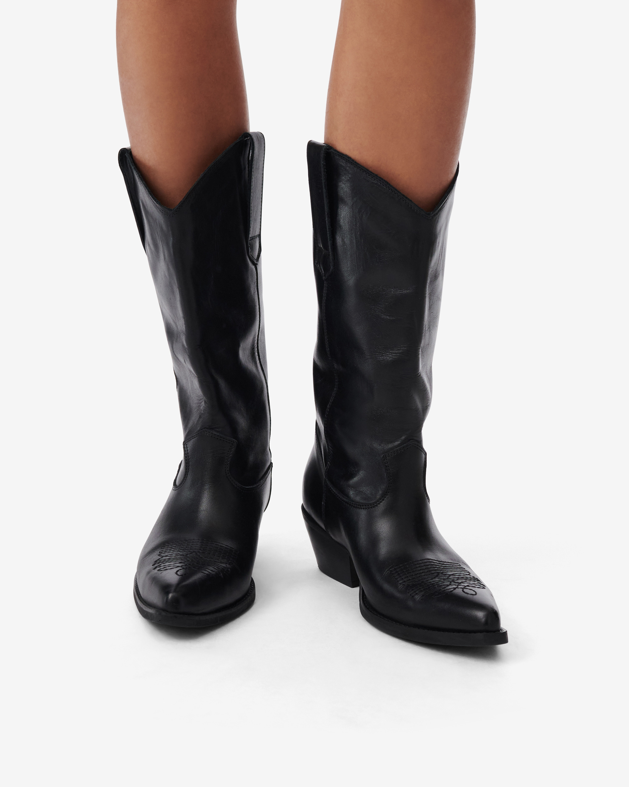 Bottines En Cuir Tia