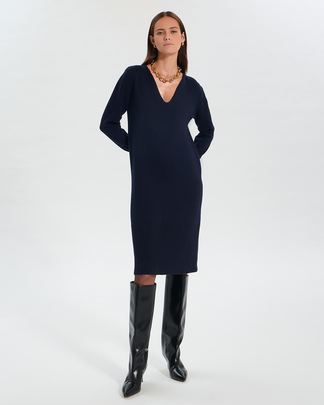 Robe Maille Rialto Nocturne en Laine