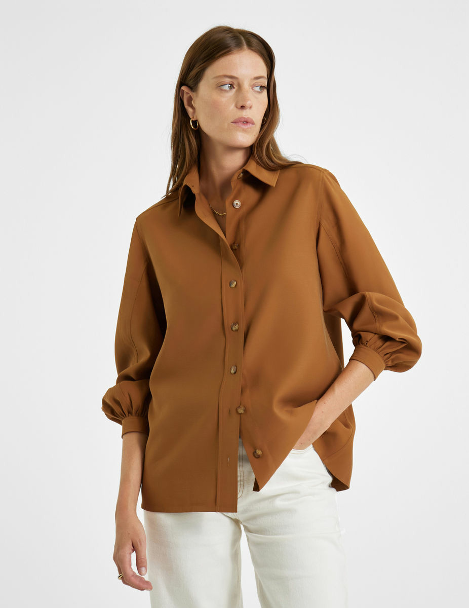 Chemise Emma camel