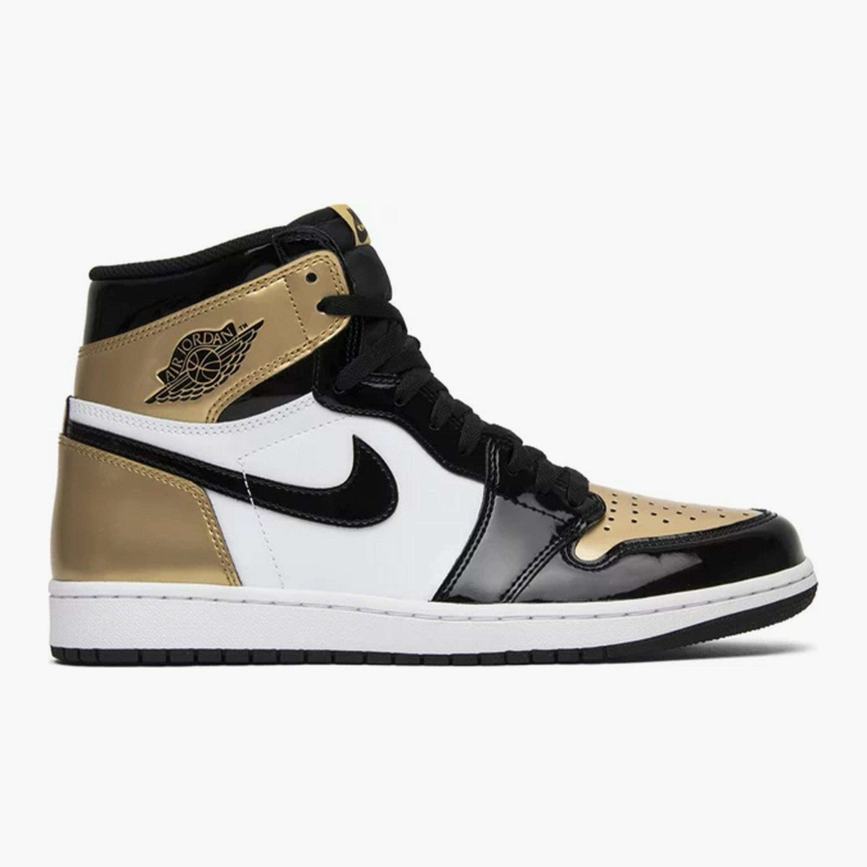 Air Jordan 1 Retro High NRG Patent Gold Toe