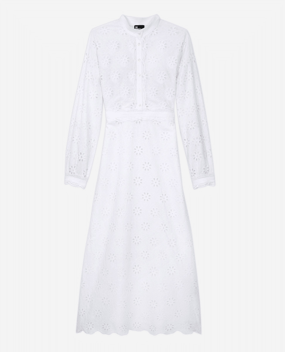 Robe En Broderie Anglaise Femme