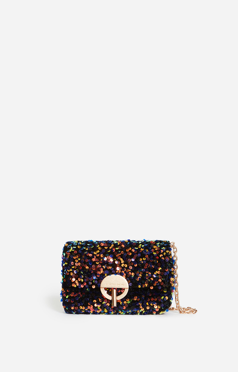 Petit Sac Moon Recouvert de sequins