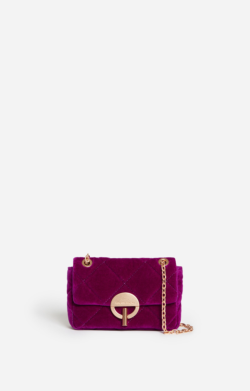 Petit Sac Moon En Velours En Coton Mélangé