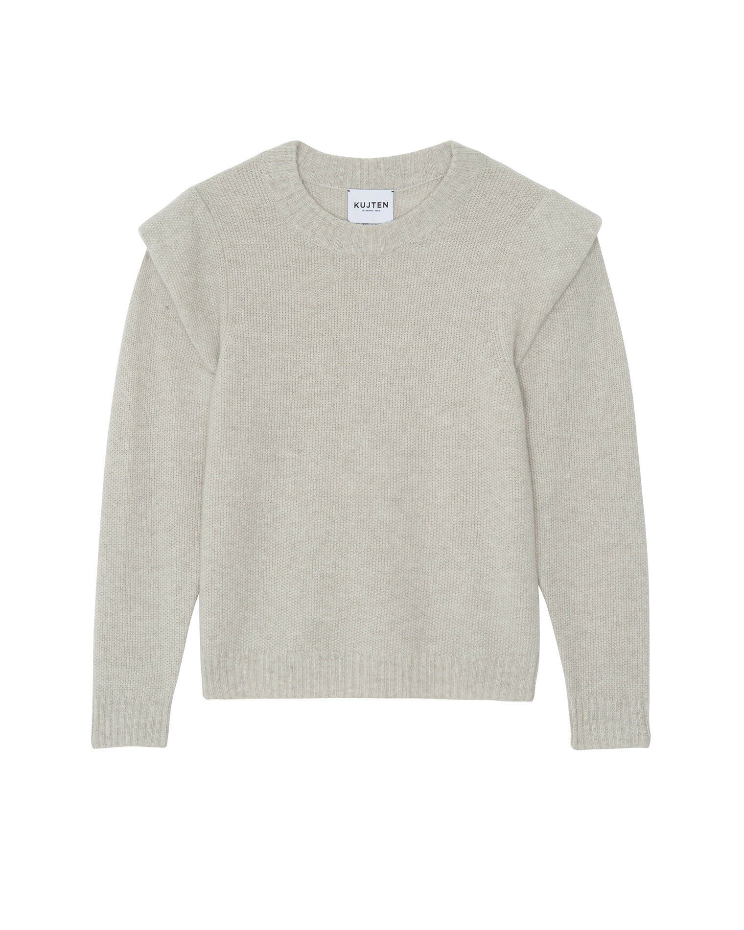 Pull Coleen Pull cachemire avec épaulette col rond