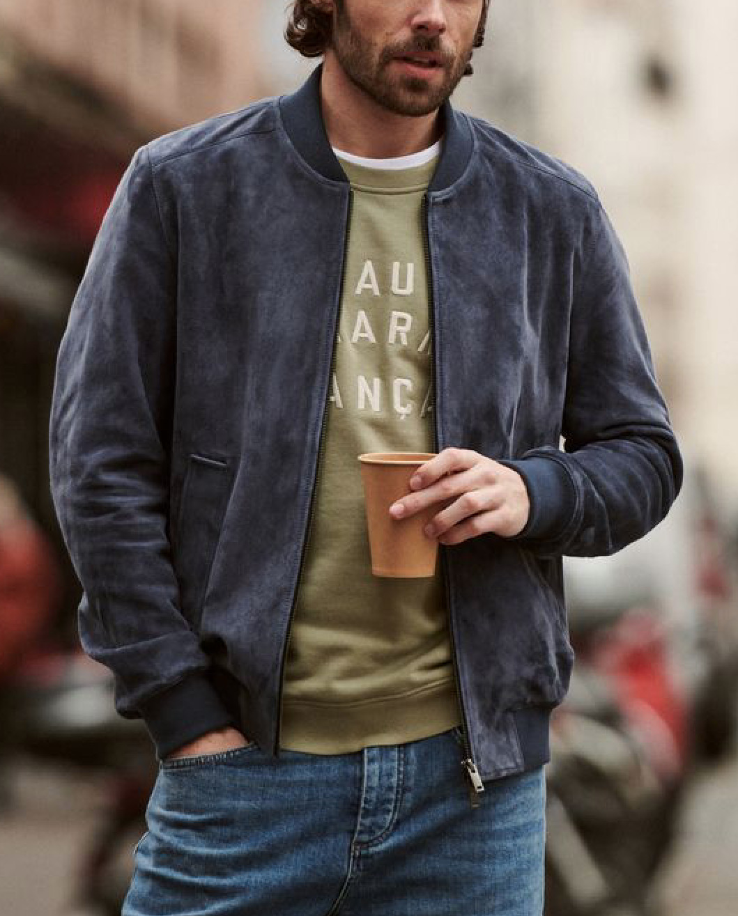 Cuir Paolo Cobalt