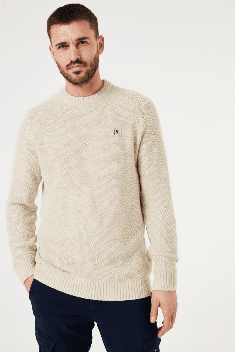 Men Sweater Brown